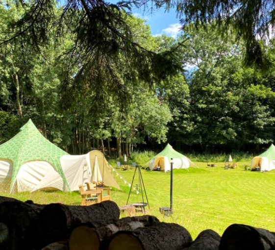 Glamping Construction Project Somerset