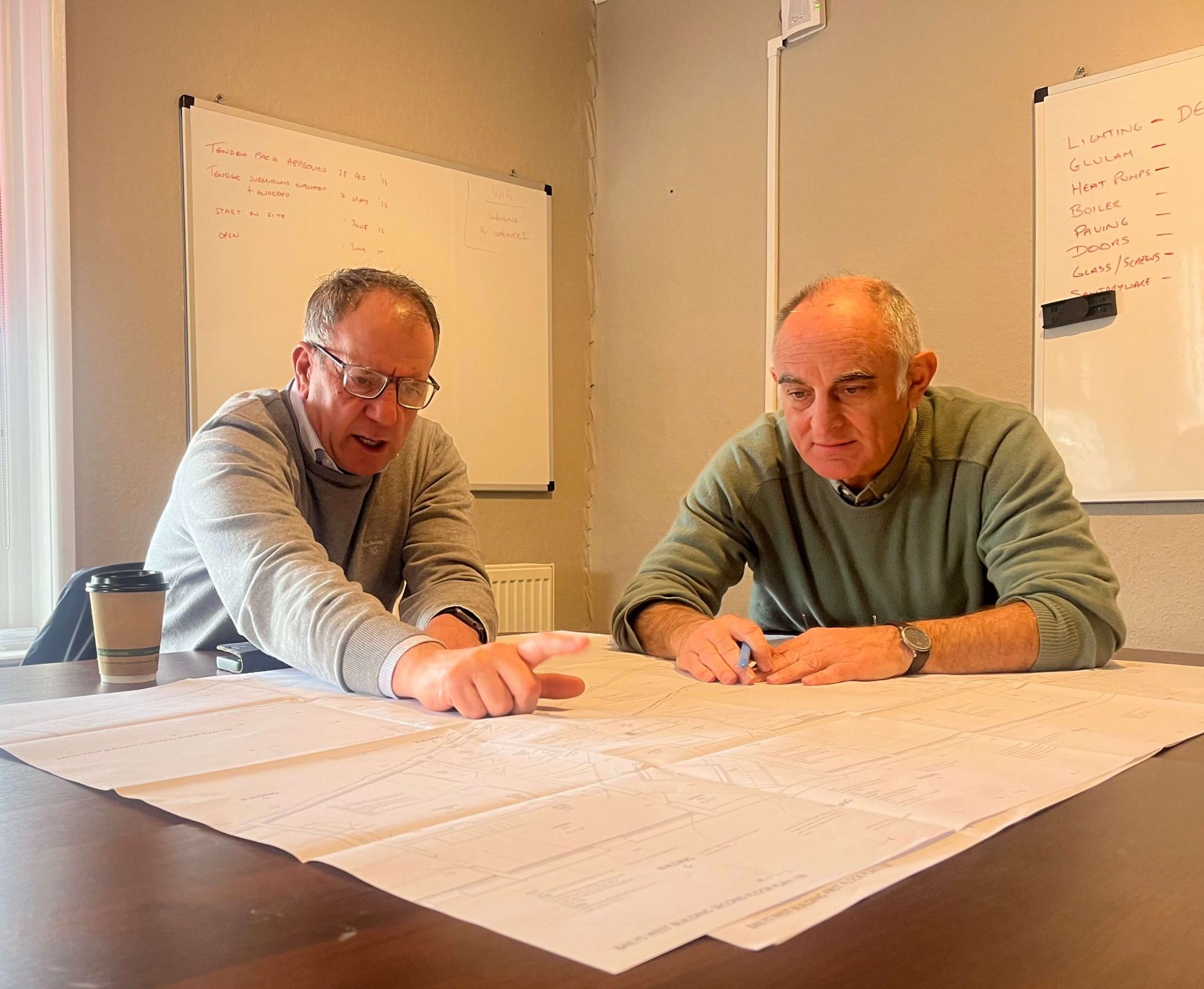 Dowlas construction planning meeting